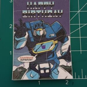 TRANSFORMERS SOUNDWAVE STICKER